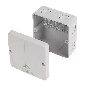 ip65 junction box black|ip65 junction box screwfix.